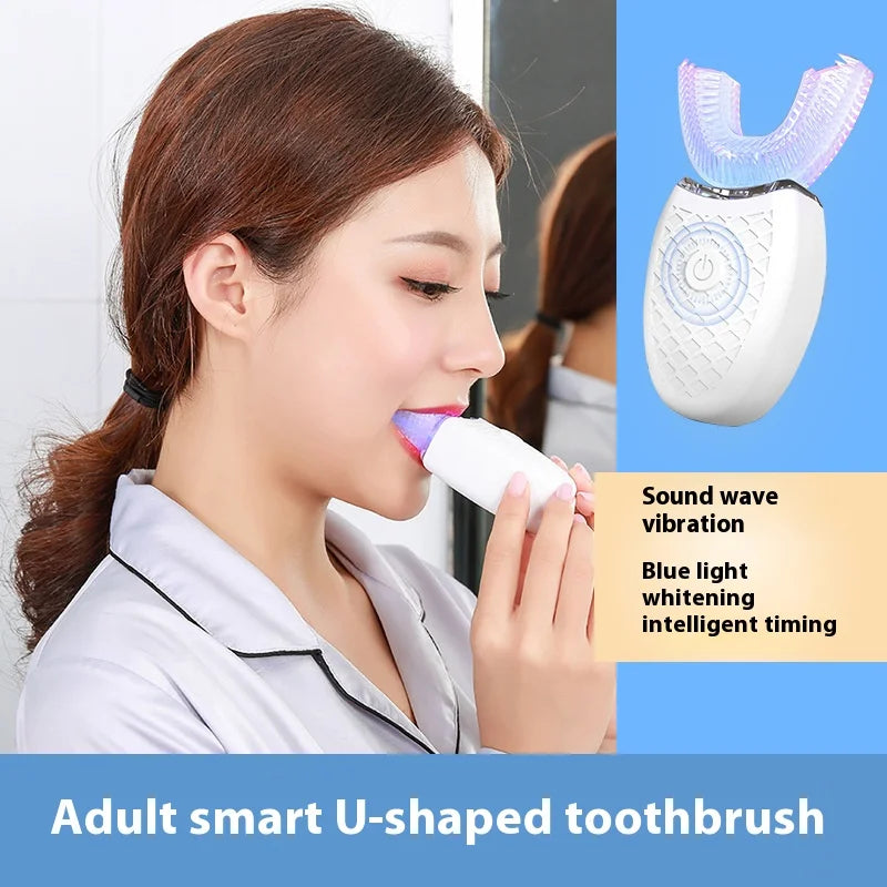Automatic Toothbrush 360° Full Mouth Whitening Wireless Charging Waterproof Brush Ultrasonic Electric Toothbrush
